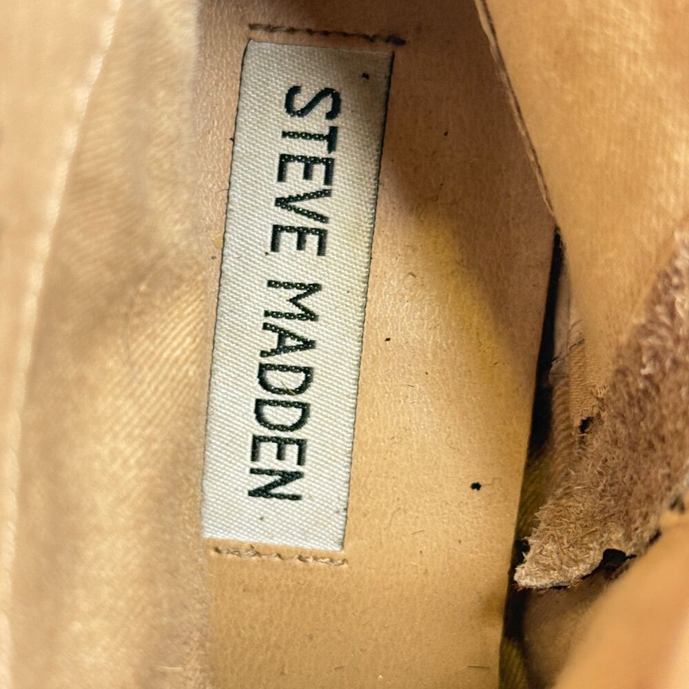 Steve Madden | Leopard Print Booties | Leather Up… - image 3